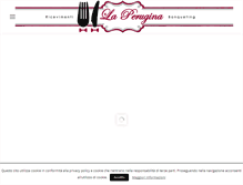 Tablet Screenshot of laperuginaricevimenti.com